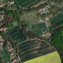 Satellite imagery of [Bartošovice] church t., CZ