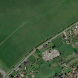 Satellite imagery of [Vendryně] church t., CZ