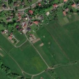 Satellite imagery of [Vendryně] church t., CZ