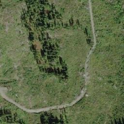 Satellite imagery of Indianhead Mountain, CA