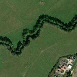 Satellite imagery of [Dobřany] heating plant chimney, CZ