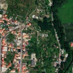 Satellite imagery of [Sedlčany] town hall t., CZ