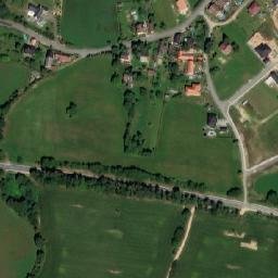 Satellite imagery of [Vrchotovy Janovice] church t., CZ
