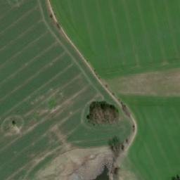 Satellite imagery of [Veliš] church t., CZ