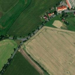 Satellite imagery of [Lučice] church t., CZ