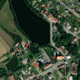 Satellite imagery of [Dolní Krupá u Havlíčkova Brodu] church t., CZ