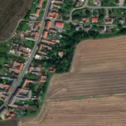 Satellite imagery of [Chornice] church t., CZ