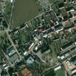 Satellite imagery of [Bohuňovice] church t., CZ