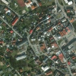 Satellite imagery of [Odry] church t., CZ