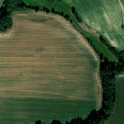 Satellite imagery of [Kostelec-Nedražice] chapel sanctus t., CZ