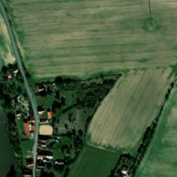 Satellite imagery of [Kostelec-Nedražice] chapel sanctus t., CZ