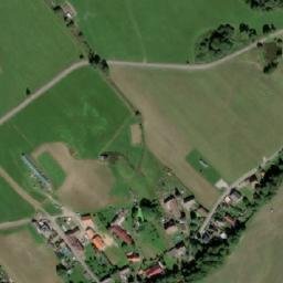 Satellite imagery of [Bohutín] church t., CZ