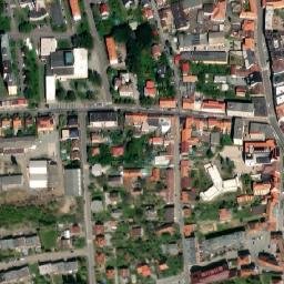 Satellite imagery of [Sedlčany] town hall t., CZ