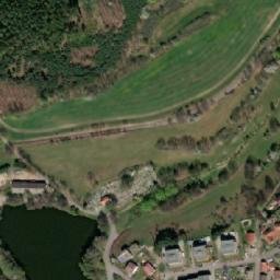 Satellite imagery of [Kosova Hora] church t., CZ