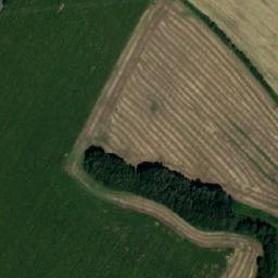 Satellite imagery of [Lučice] church t., CZ