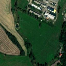 Satellite imagery of [Lučice] church t., CZ