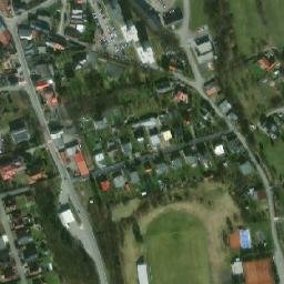 Satellite imagery of [Odry] church t., CZ