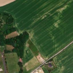 Satellite imagery of [Sedlnice] church t., CZ