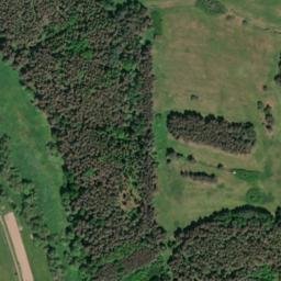 Satellite imagery of [Prostiboř] church t., CZ