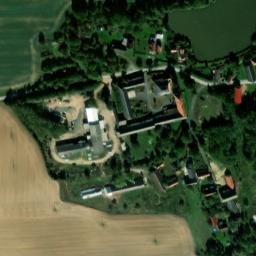 Satellite imagery of [Kostelec-Nedražice] chapel sanctus t., CZ