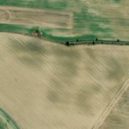 Satellite imagery of [Kostelec-Nedražice] chapel sanctus t., CZ