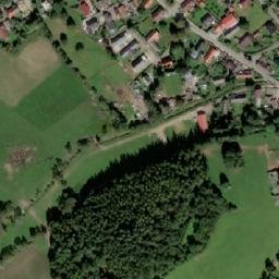 Satellite imagery of [Bohutín] church t., CZ