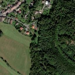 Satellite imagery of [Bohutín] church t., CZ