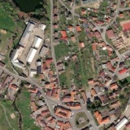 Satellite imagery of [Kosova Hora] church t., CZ