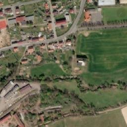 Satellite imagery of [Kosova Hora] church t., CZ