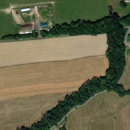 Satellite imagery of [Komorní Lhotka] church t., CZ