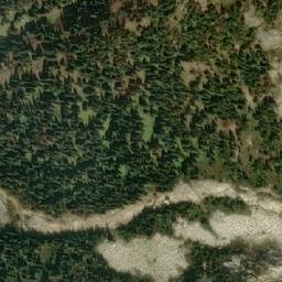 Satellite imagery of Chamois Peak, CA