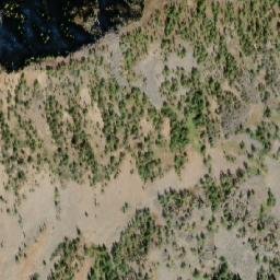 Satellite imagery of Bootleg Mountain, CA