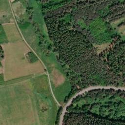 Satellite imagery of [Prostiboř] church t., CZ