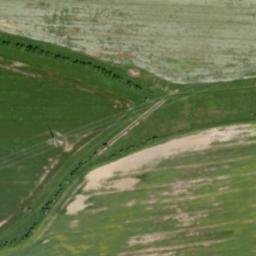 Satellite imagery of [Skapce] church t., CZ