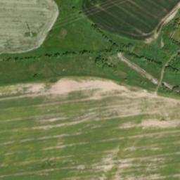 Satellite imagery of [Skapce] church t., CZ