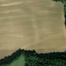 Satellite imagery of [Kostelec-Nedražice] chapel sanctus t., CZ