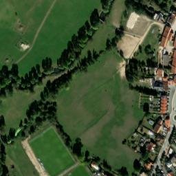 Satellite imagery of [Dobřany] town hall t., CZ