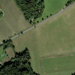 Satellite imagery of [Bohutín] church t., CZ