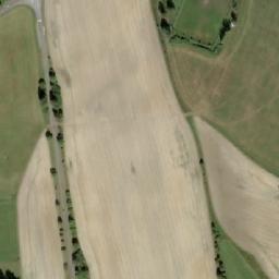 Satellite imagery of [Bohutín] church t., CZ