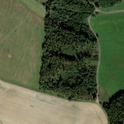 Satellite imagery of [Bohutín] church t., CZ