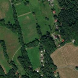 Satellite imagery of [Komorní Lhotka] church t., CZ
