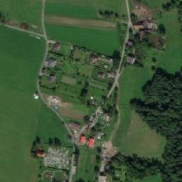 Satellite imagery of [Třinec-Guty] church t., CZ