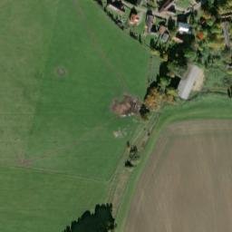 Satellite imagery of [Stráž-Olešná] church sanctus t., CZ