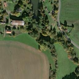 Satellite imagery of [Stráž-Olešná] church sanctus t., CZ