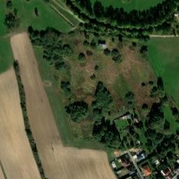 Satellite imagery of mental hospital [Dobřany] church t., CZ