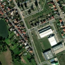 Satellite imagery of mental hospital [Dobřany] church t., CZ