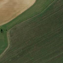 Satellite imagery of [Chválenice] church t., CZ