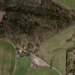 Satellite imagery of [Ratměřice] church t., CZ