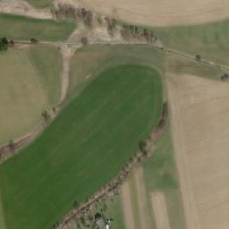 Satellite imagery of [Ratměřice] church t., CZ