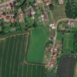 Satellite imagery of [Bartošovice-Hukovice] church t., CZ
